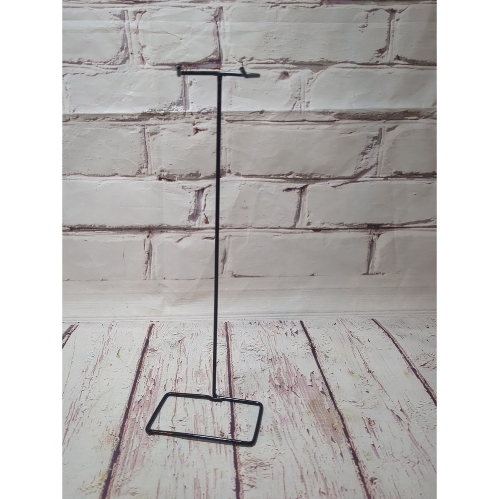 Vintage Black Wire Stand for Barbie Midge Doll 8.5", Original 1960s, Nice!